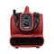 Xpower Mini Mighty Air Mover W/  Power Outlets and 3 hr Timer, 1/4 HP, 925 CFM, 2.3 Amps, 4 Positions, 3 Speeds P-230AT-Red - alternate 4